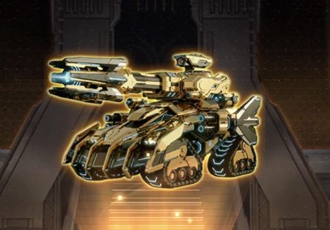 Gold EMP Cannon